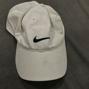White Nike Golf Dad Hat